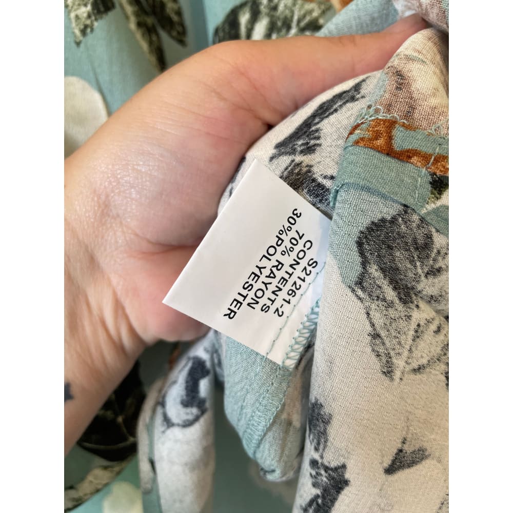 Et alia size xxs stella top in marlowe print - t-shirts blouse - clothing & fashion - designer clearance - top women’s