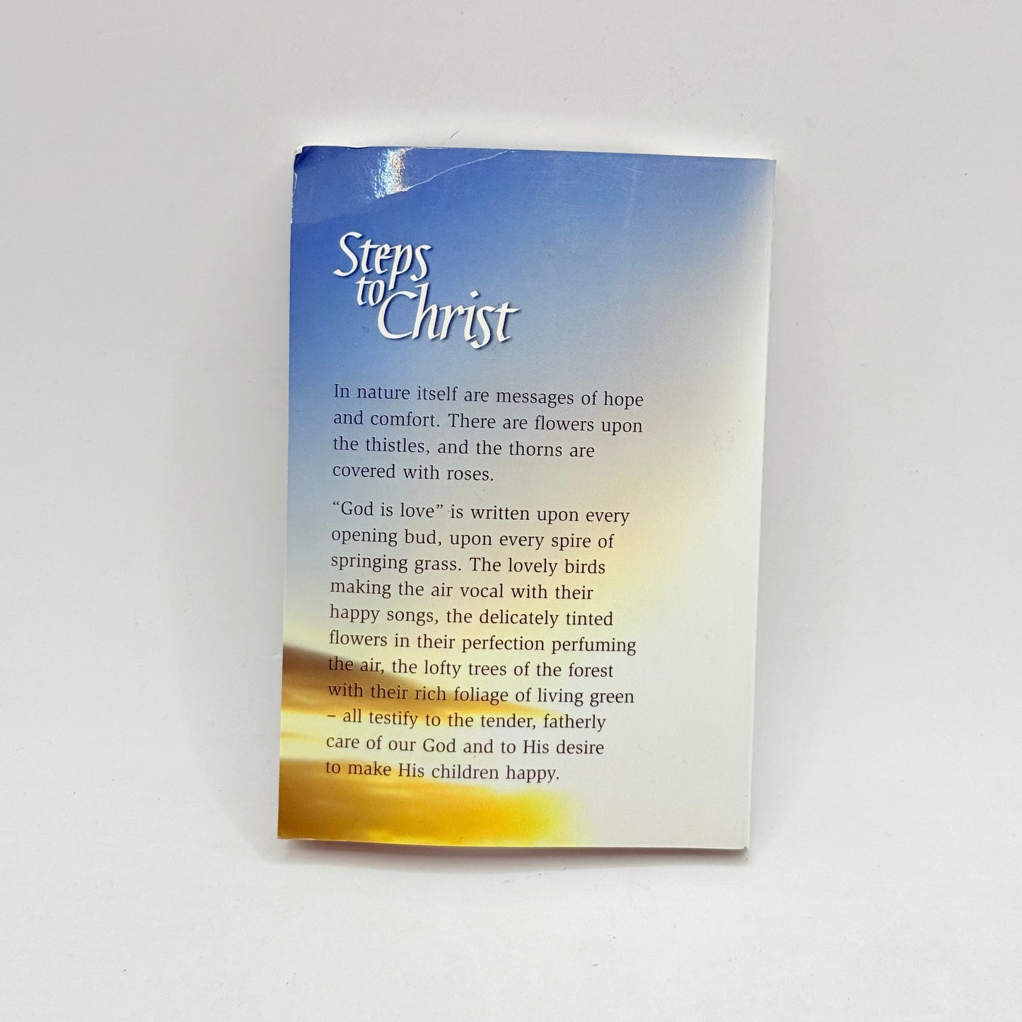 Steps to christ by ellen g. White - print books condition: used - whatās new