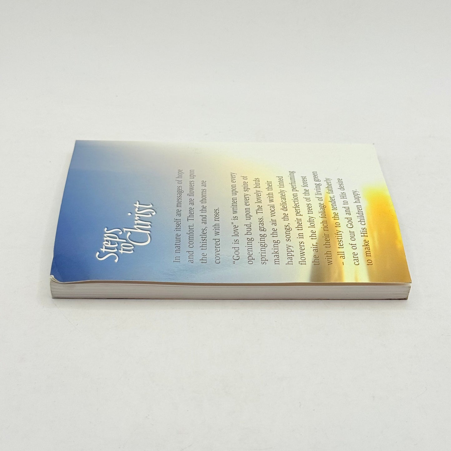 Steps to christ by ellen g. White - print books condition: used - whatās new