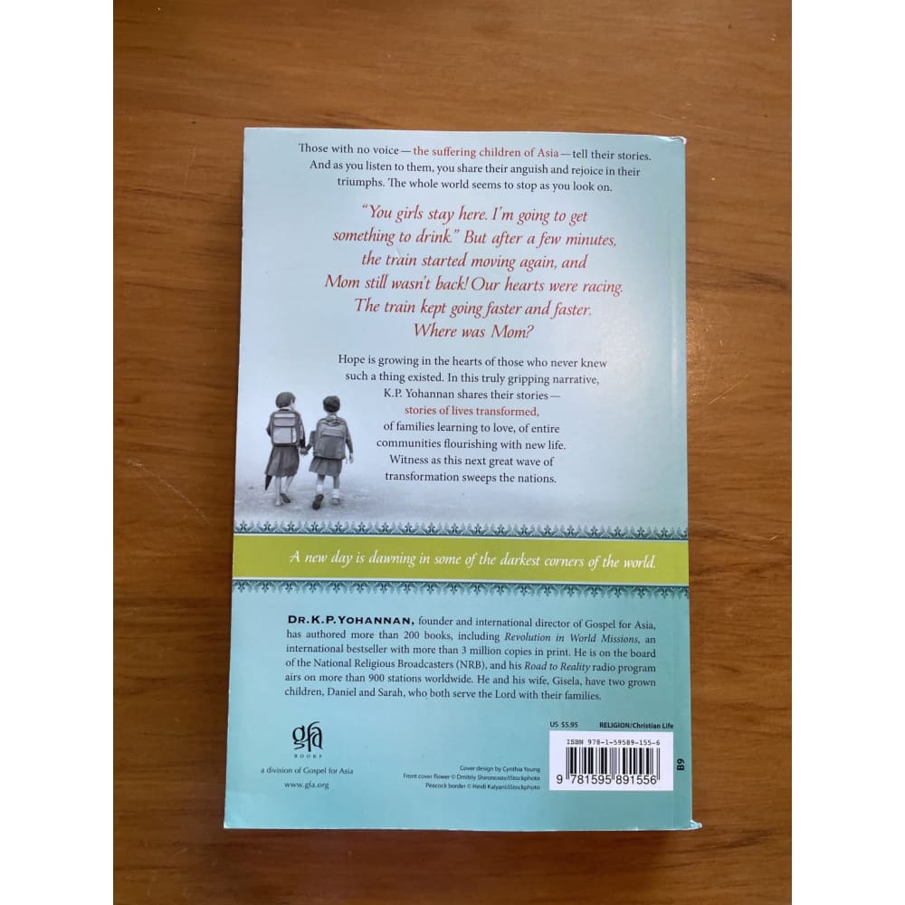 No longer a slumdog: bringing hope to children in crisis - k. P. Yohannan - print books biography - book - condition: