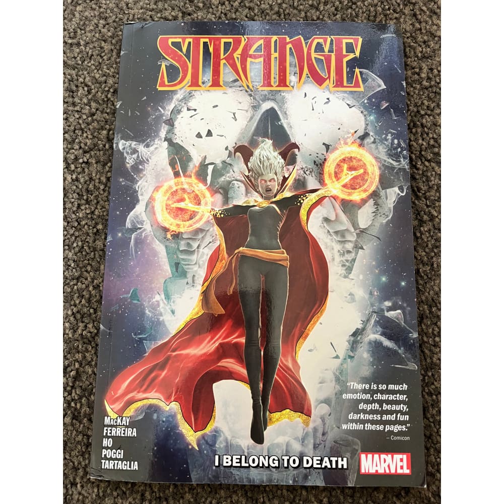 Strange vol. 1: i belong to death - print books printed media