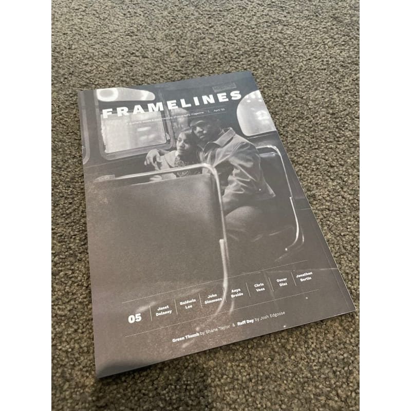 Framelines magazine april ‘23 - print books book - clothing & fashion - journals - magazines printed media