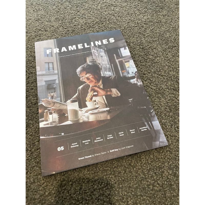 Framelines magazine april ‘23 - print books book - clothing & fashion - journals - magazines printed media