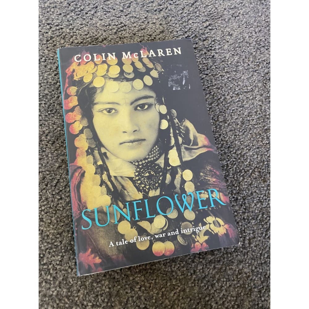 Sunflower - colin mclaren - print books art - book - condition: used - design printed media