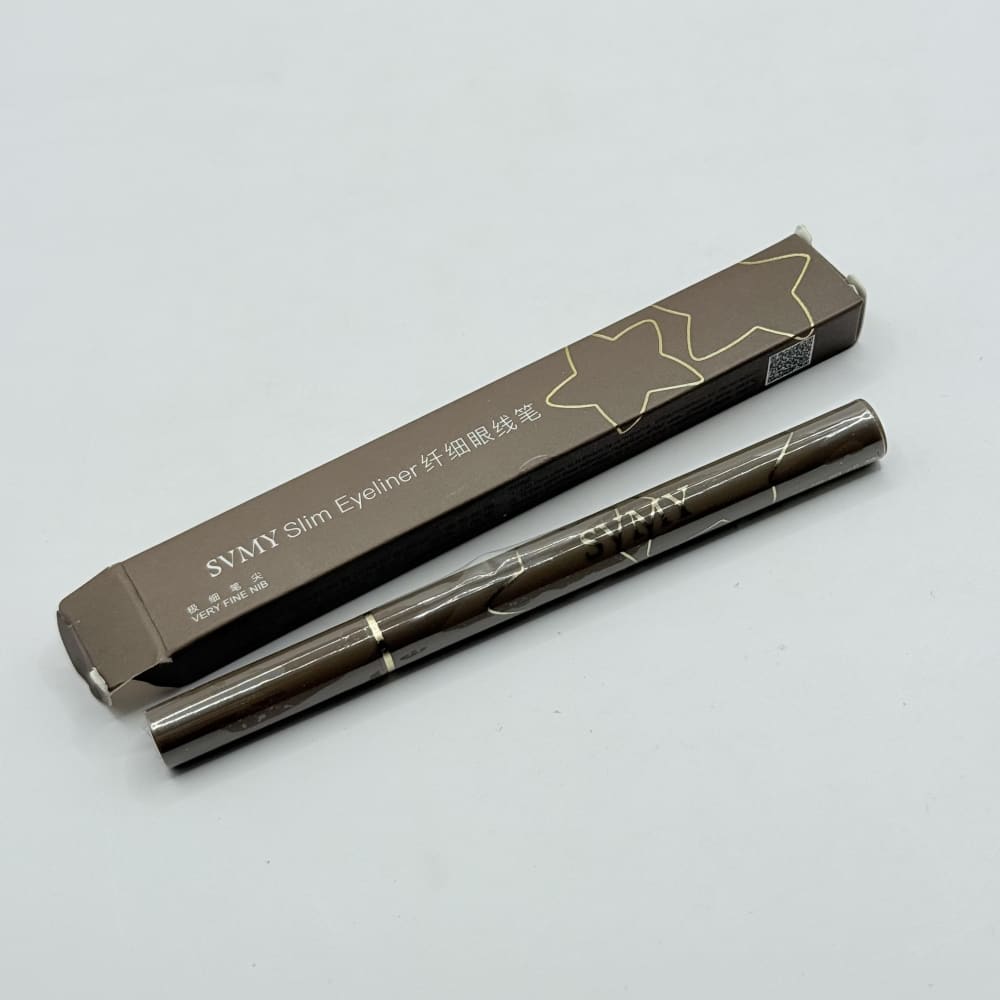 Svmy slim eyeliner very fine nib for precision shade:02 - eyeliner face & eye care women’s beauty product
