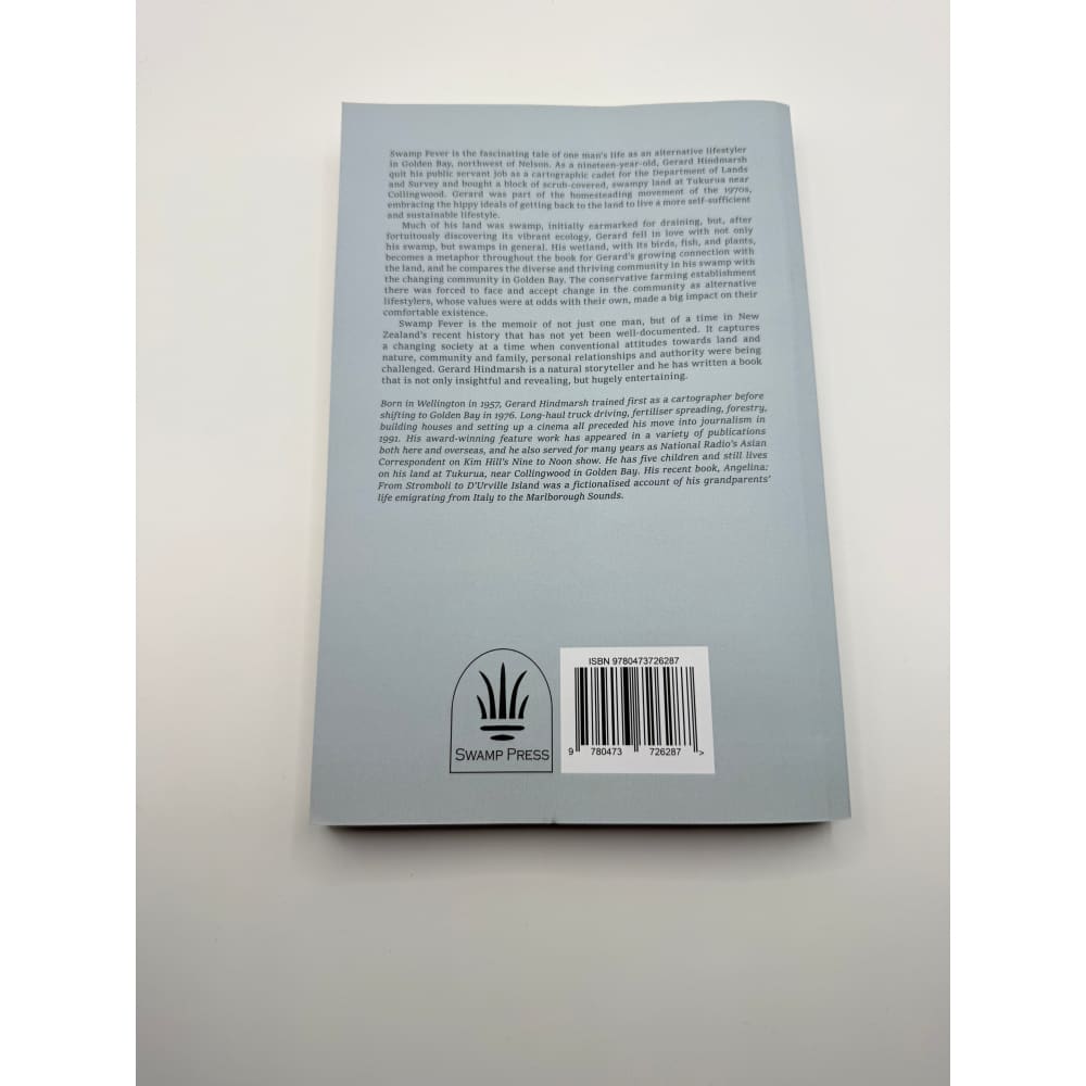 Swamp fever: a golden bay memoir by gerard hindmarsh - print books printed media
