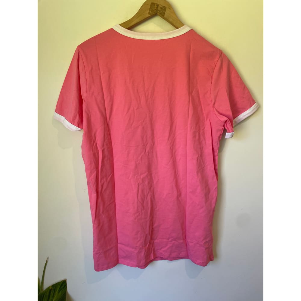 Pink size l tee - t-shirts top women’s apparel