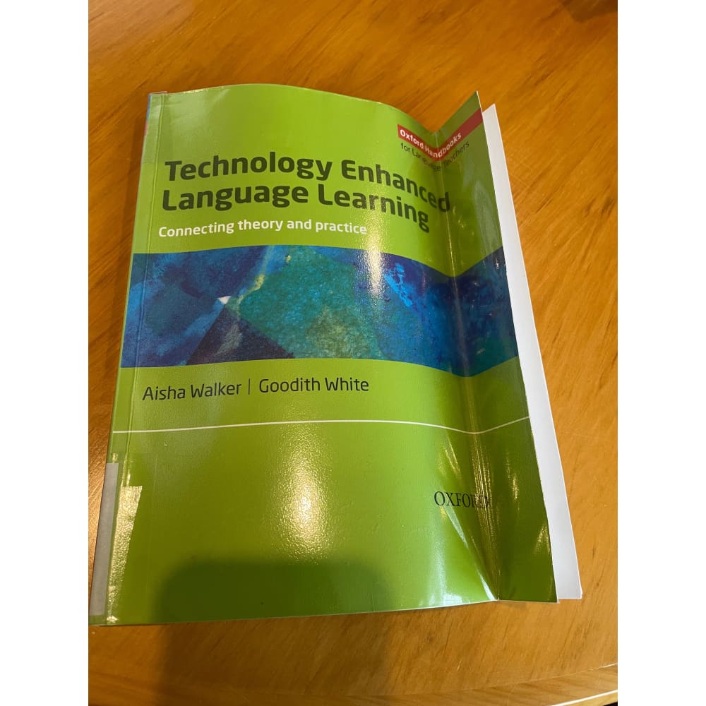 Technology enhanced language learning - print books book - condition: used - education printed media