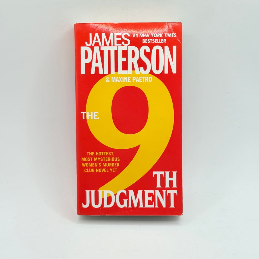 The 9th judgment by james patterson & maxine paetro - print books what’s new printed media