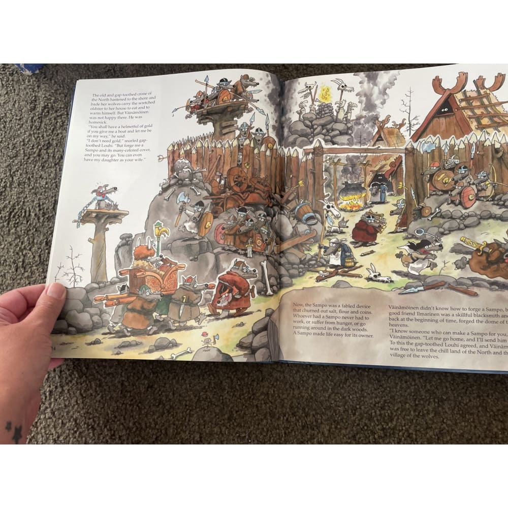 The canine kalevala - mauri kunnas - print books book - condition: used printed media