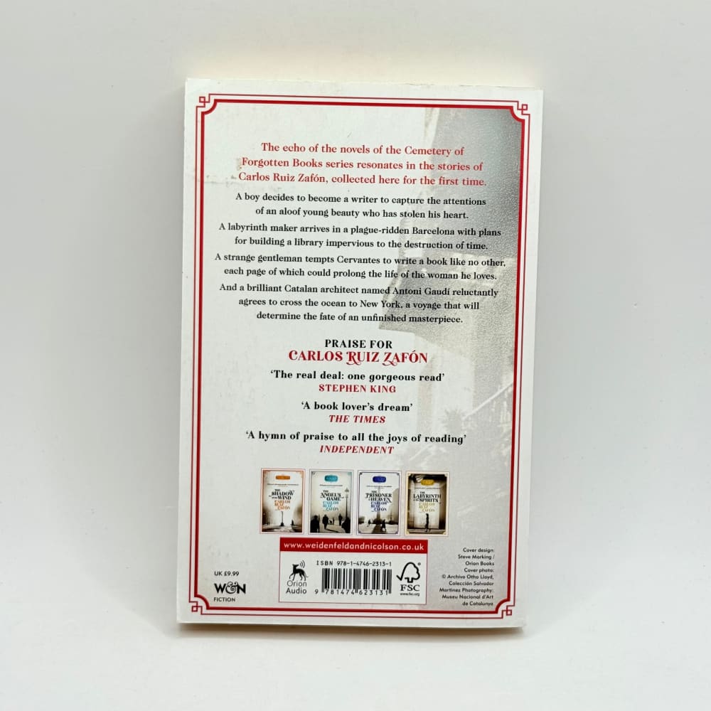 The city of mist by carlos ruiz zafón - print books condition: used - what’s new printed media