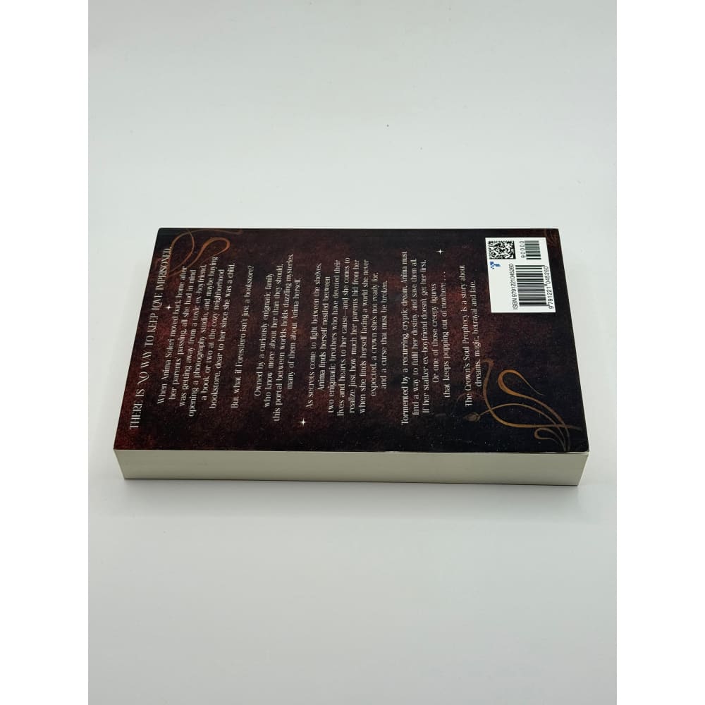 The crown’s soul prophecy by letizia firmani - print books printed media