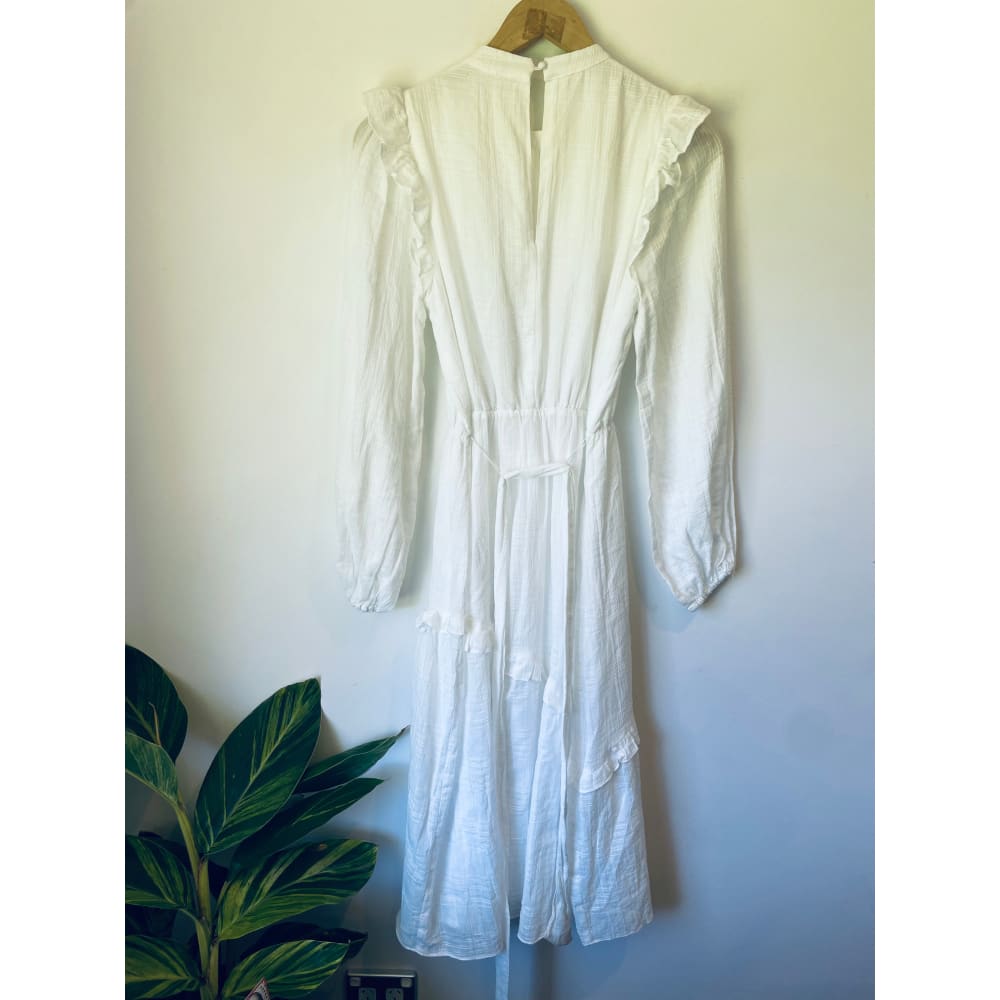 The fated peasant maxi dress – size 10 (brand new cut-label cotton blend) - dresses bnew label cut branded clothing