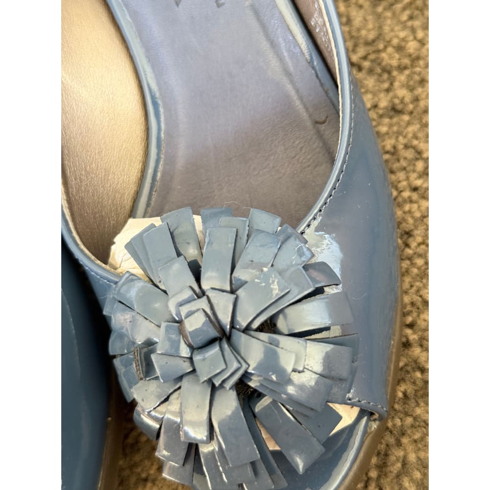 The flexx daylight cobalt patent leather shoes – size eu 37 | bold comfy & stylish - heels women’s shoes