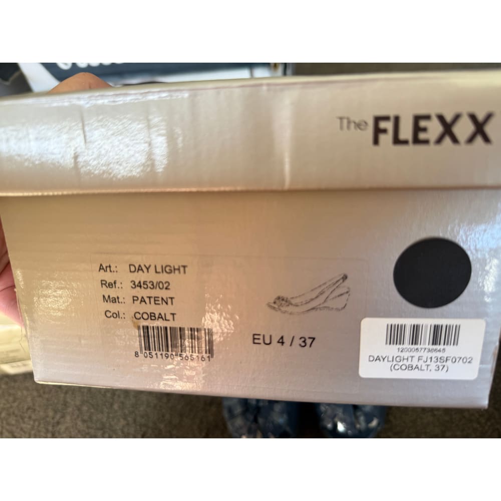 The flexx daylight cobalt patent leather shoes – size eu 37 | bold comfy & stylish - heels women’s shoes