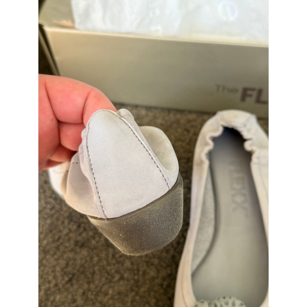 The flexx floral ballet flats – size 8 | soft leather comfort with feminine flair - flats women’s shoes
