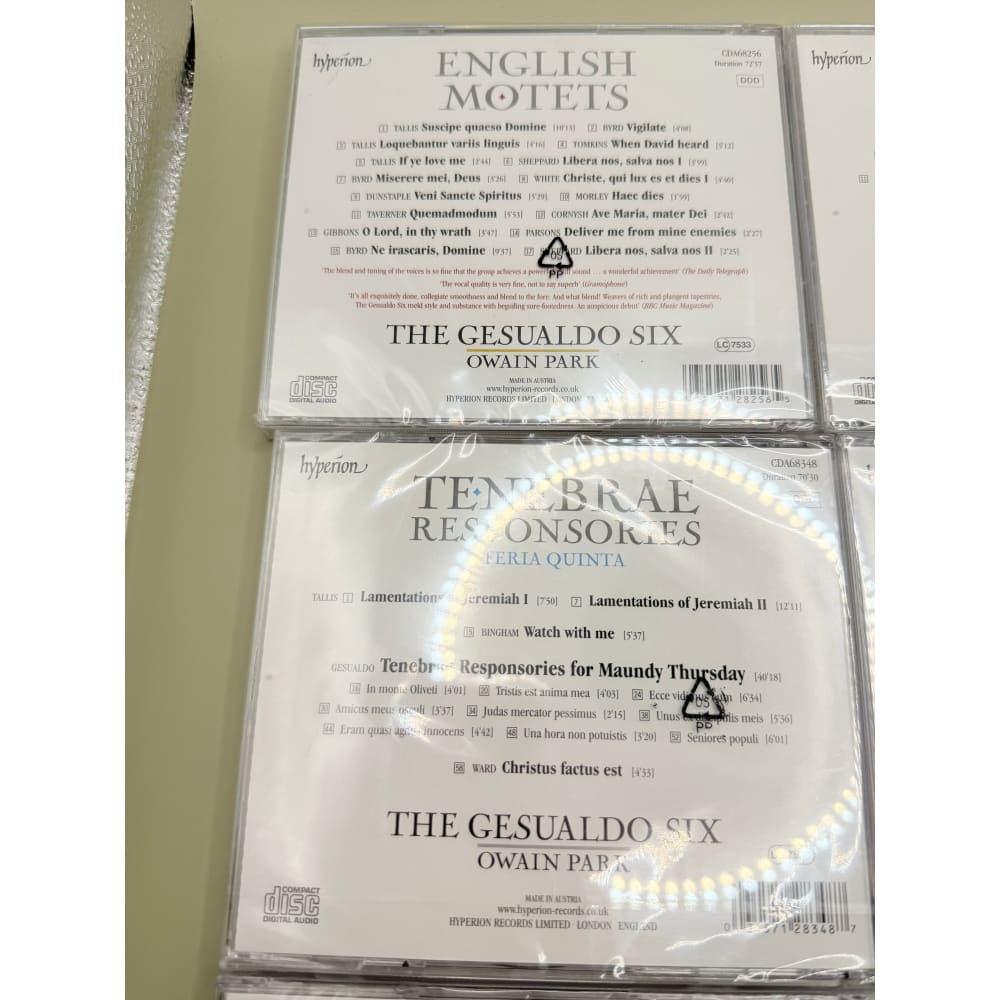 The gesualdo six cd collection (6 discs) - music cds electronics