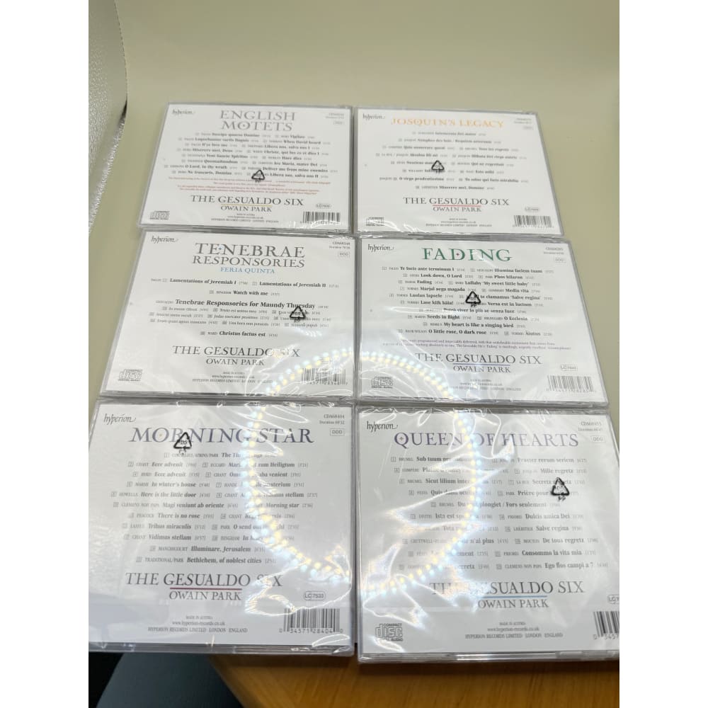 The gesualdo six cd collection (6 discs) - music cds electronics