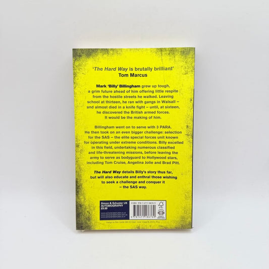 The hard way adapt survive and win by mark ’billy’ billingham - print books what’s new printed media