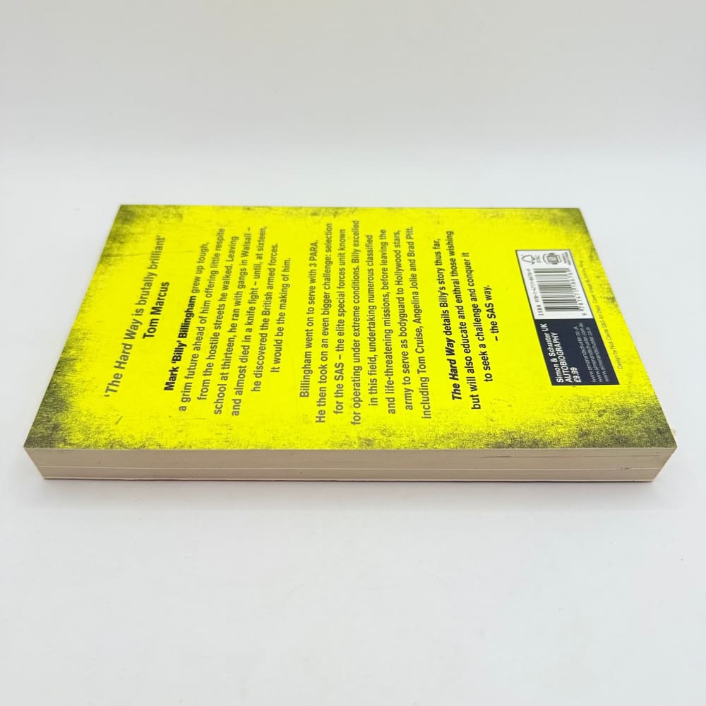 The hard way adapt survive and win by mark ’billy’ billingham - print books what’s new printed media