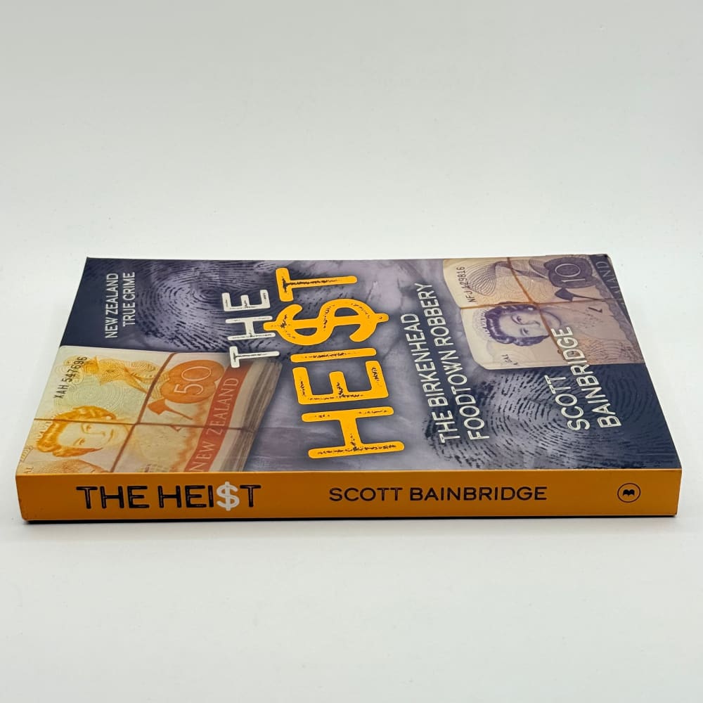 The heist by scott bainbridge - print books what’s new printed media