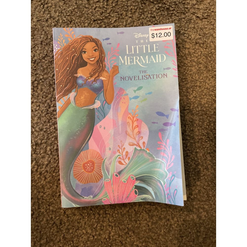 Disney’s the little mermaid: the novelisation - print books book - children’s - fiction printed media