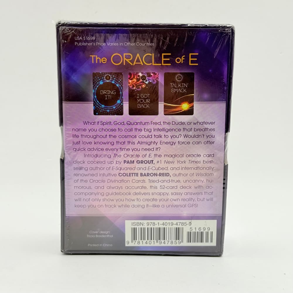 The oracle of e: 52-card deck & guidebook - card games toys