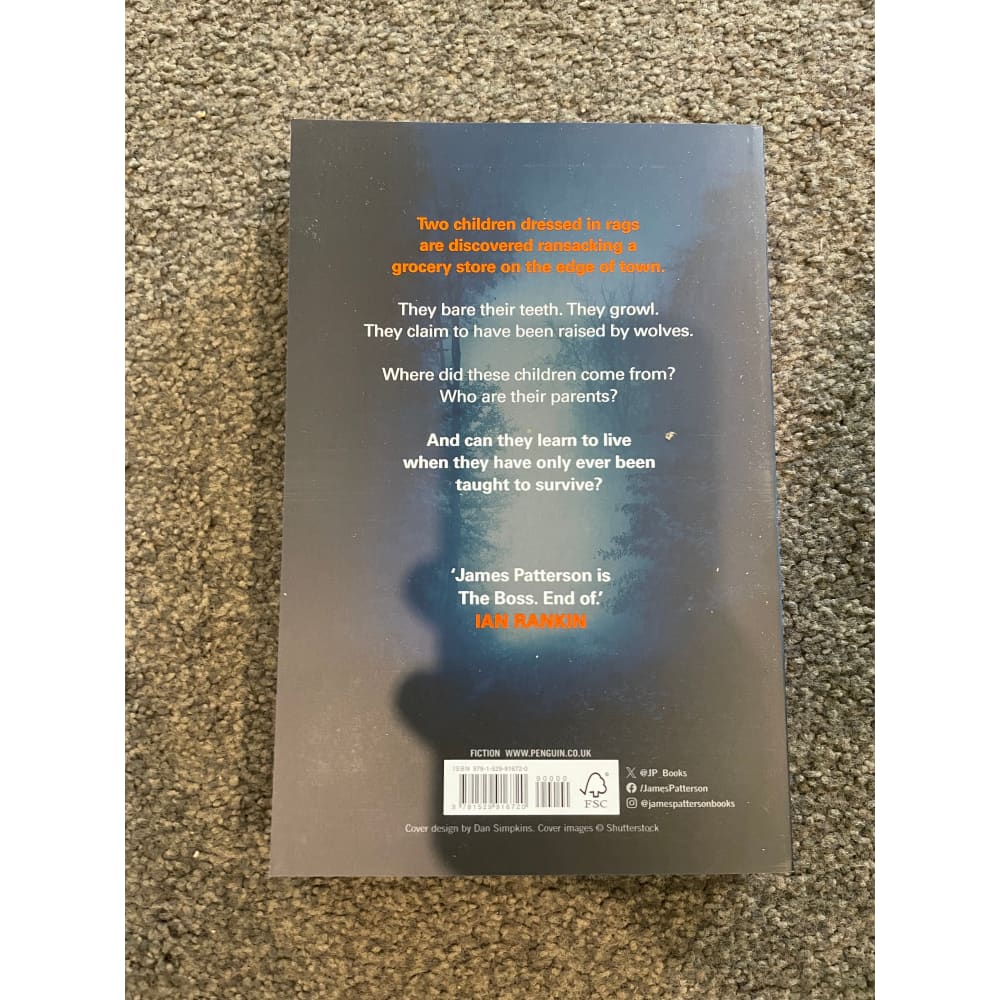 Raised by wolves by james patterson & emily raymond - books printed media