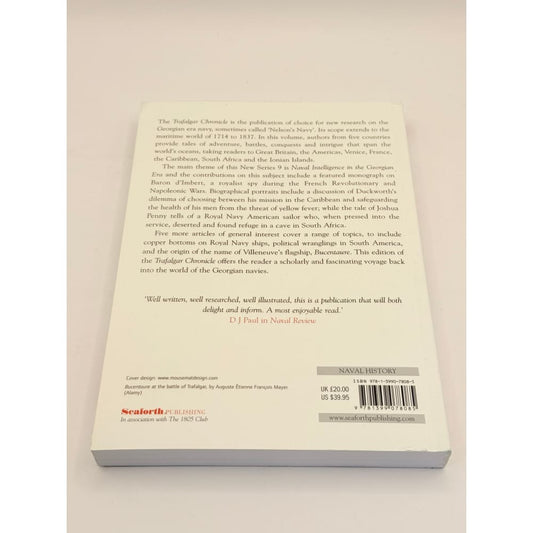 The trafalgar chronicle: new series 9 by by john a rodgaard & judith pearson - print books