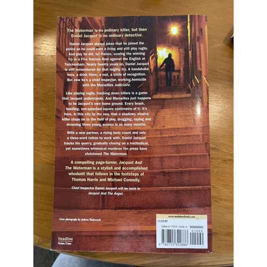 Jacquot and the waterman - martin o’brien - print books book - condition: used - crime - fiction printed media