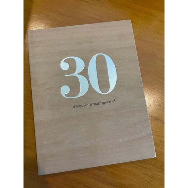 30 things we’re most proud of: the wise group story - print books book - business - condition: used printed media