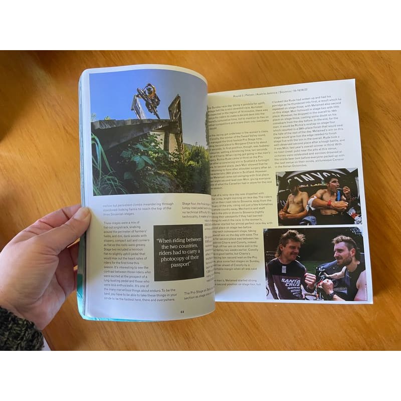 Enduro world series yearbook 2022: the world stage - print books book - condition: used - non-fiction - sports printed