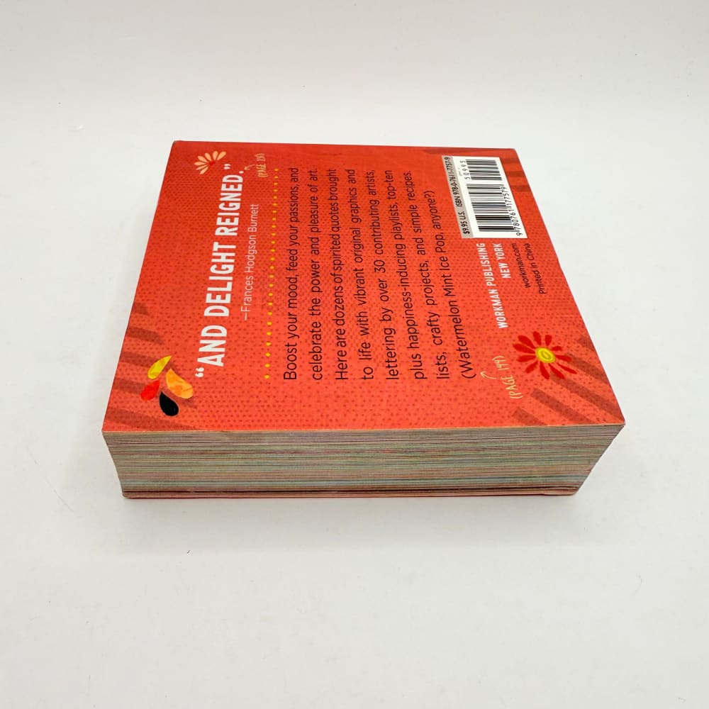 Think happy be happy - print books what’s new