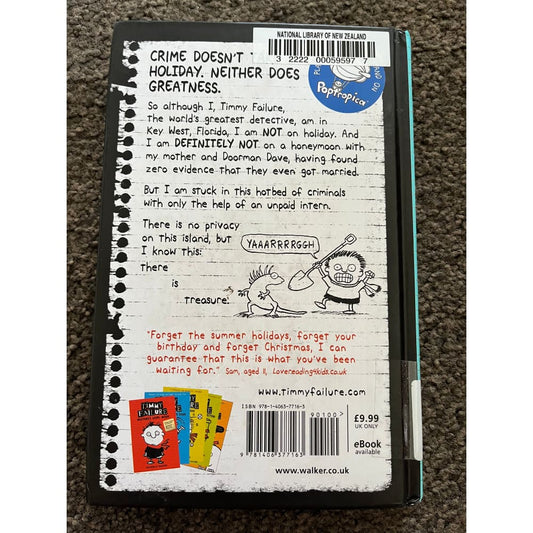 Timmy failure: the cat stole my pants by stephan pastis - print books condition: used printed media
