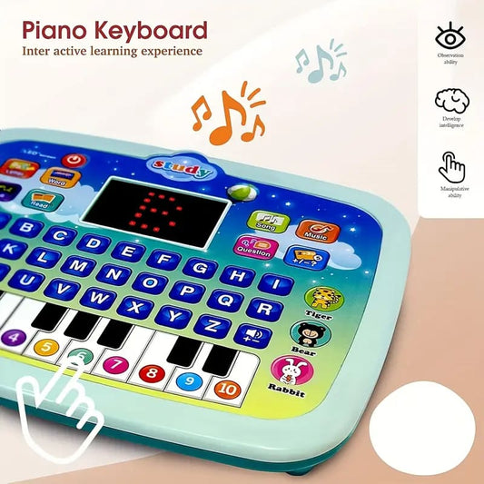 Interactive learning touch pad for toddlers - educational toys educational - electronics - gadget toys