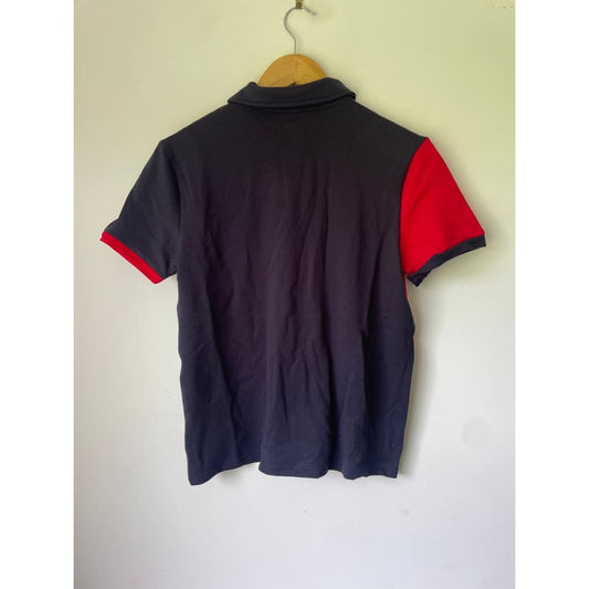 Shein size 13-14y tri-color polo shirt with bold deer emblem - clothing tops baby clothing - clothing & fashion - tee