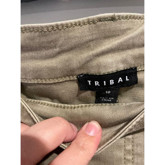 Tribal size 10 kick flare capri rrp $139.90 - pants clothing & fashion - designer clearance - pants women’s apparel