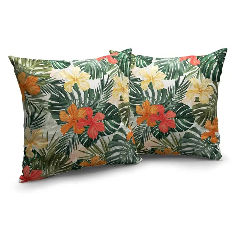 2x hawaian 45x45cm cushion covers - chair & sofa cushion covers home&living materials