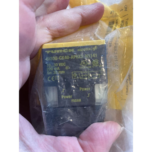 Turck inductive block-style proximity sensor 30 mm detection - measuring tools & sensors home & living - tools