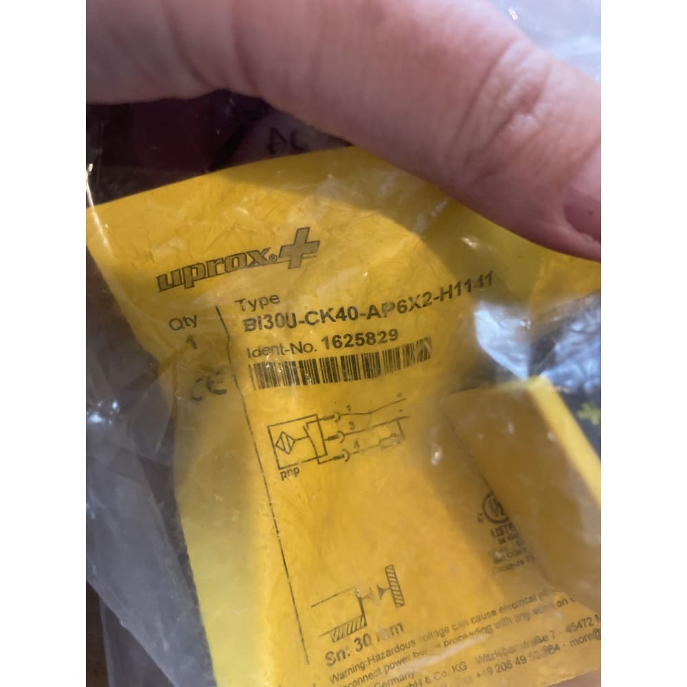 Turck inductive block-style proximity sensor 30 mm detection - measuring tools & sensors home & living - tools