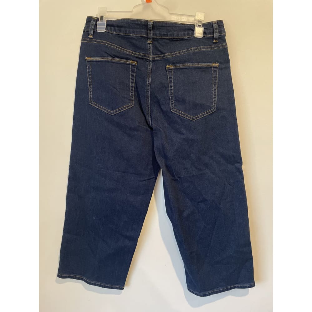 Bnwt twin lakes size 10 cleo fit wide leg cullotte jean rrp $79.99 - pants clothing & fashion - pants women’s apparel