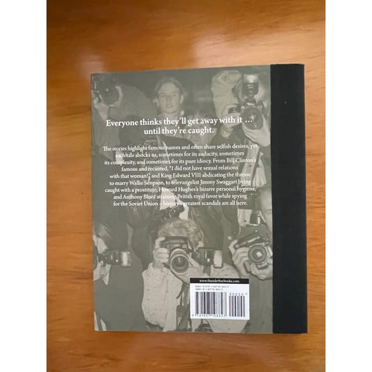 History’s greatest scandals: shocking stories of powerful people - ed wright - print books book - condition: used