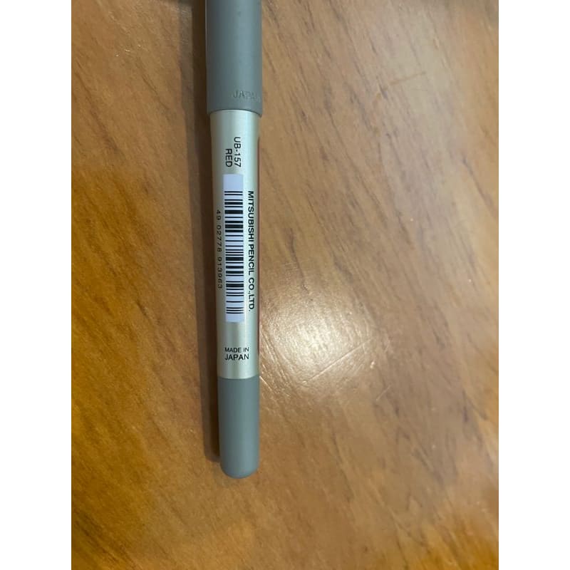 Uni-ball eye 0.7mm capped fine red pen - pens stationery stationery