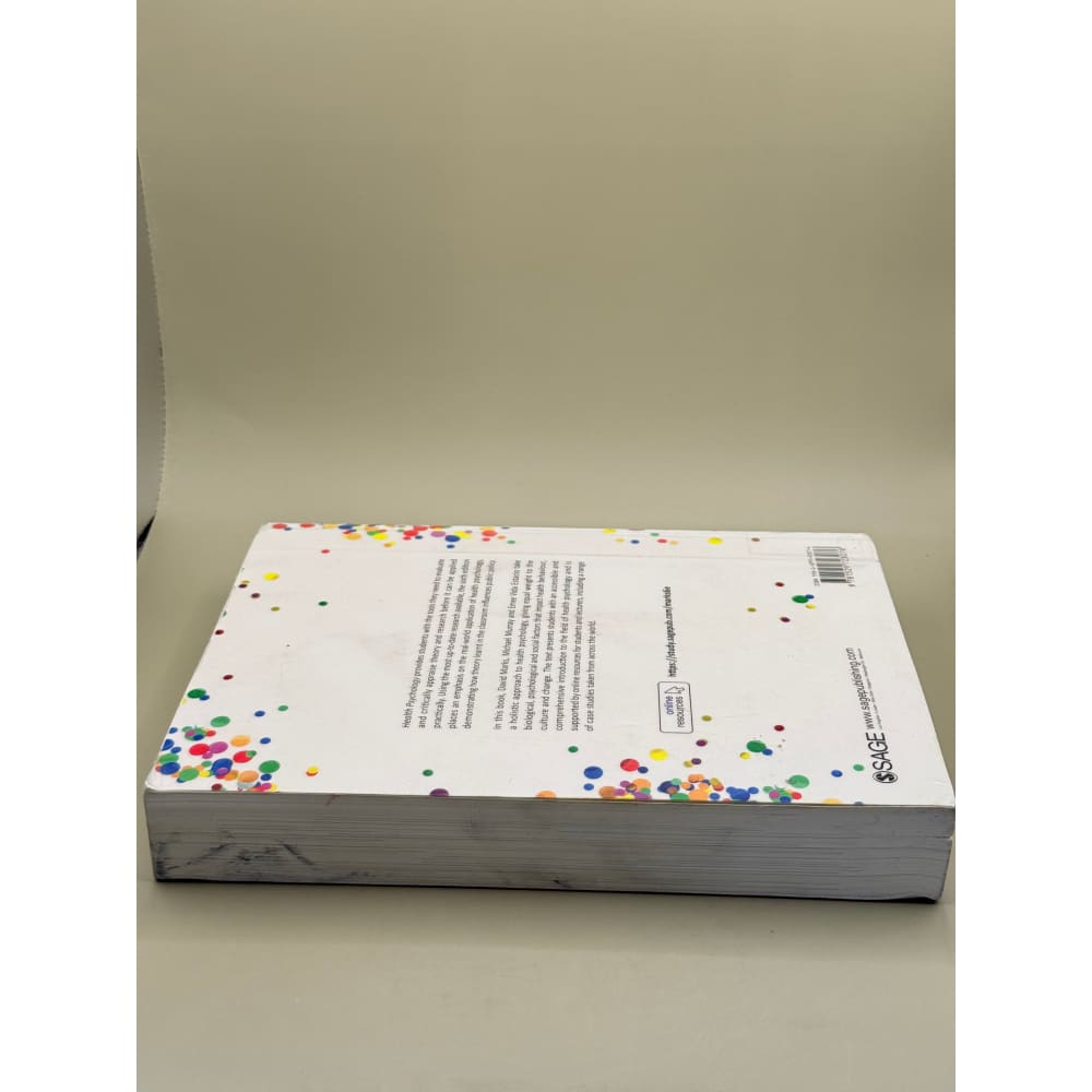 Health psychology: theory research and practice (6th edition) - e-books condition: used printed media