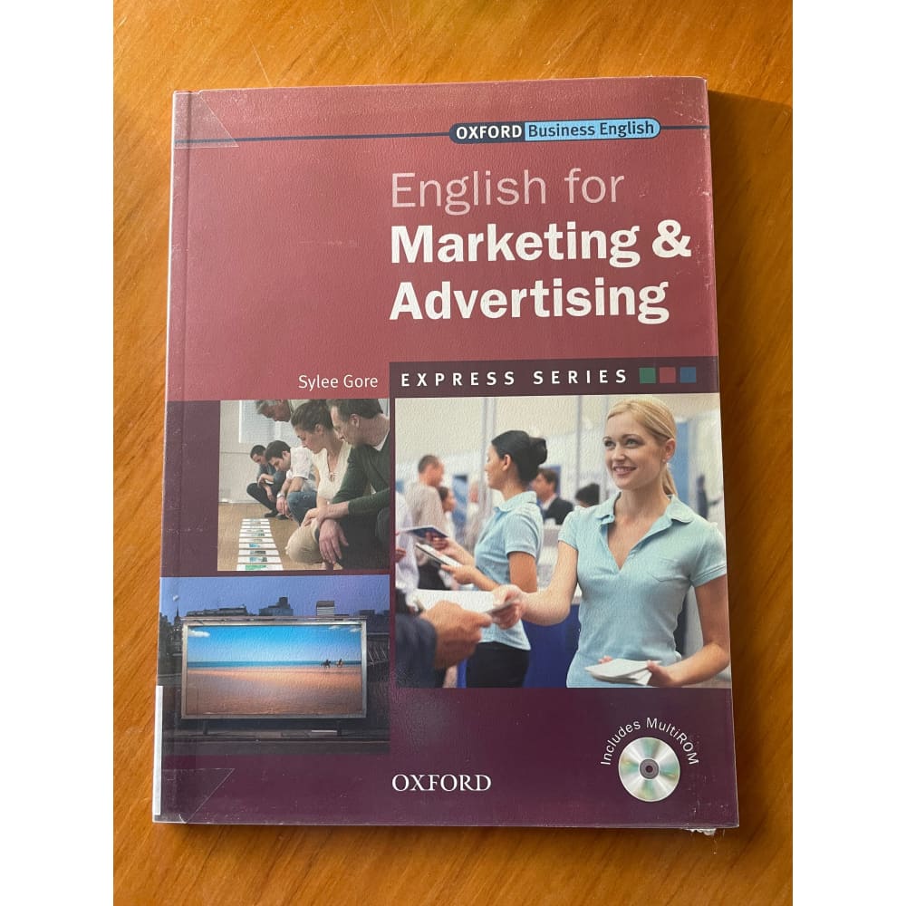 English for marketing & advertising - sylee gore - print books book - condition: used - educational - language printed