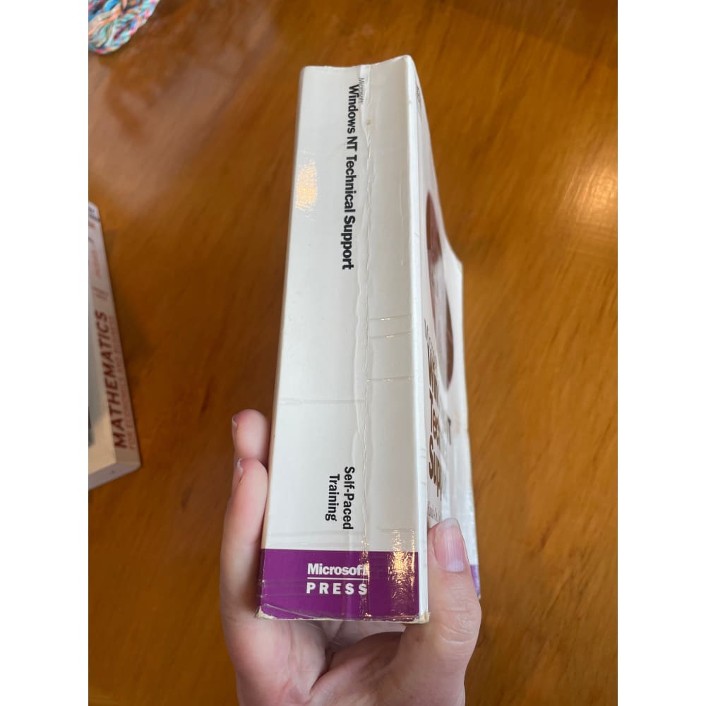 Microsoft windows nt technical support - print books book - condition: used - technology printed media