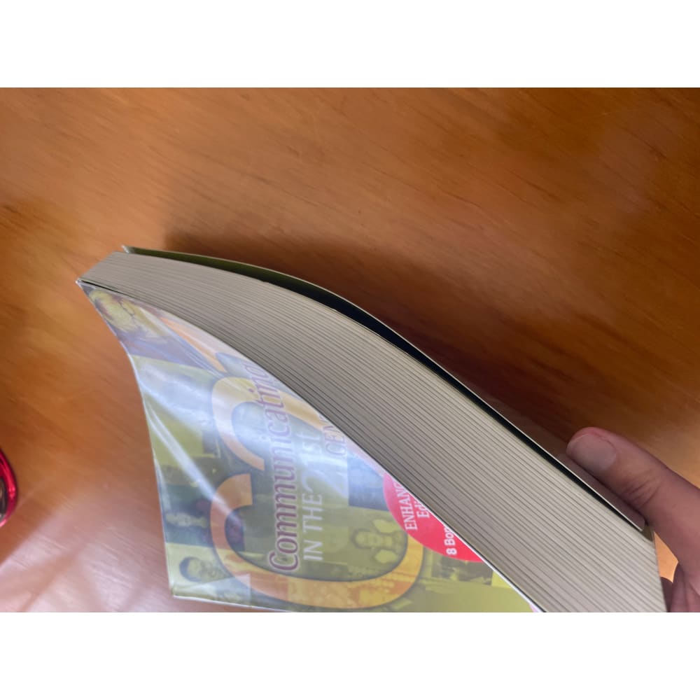 Communicating in the 21st century - print books book - communication - condition: used - non-fiction printed media