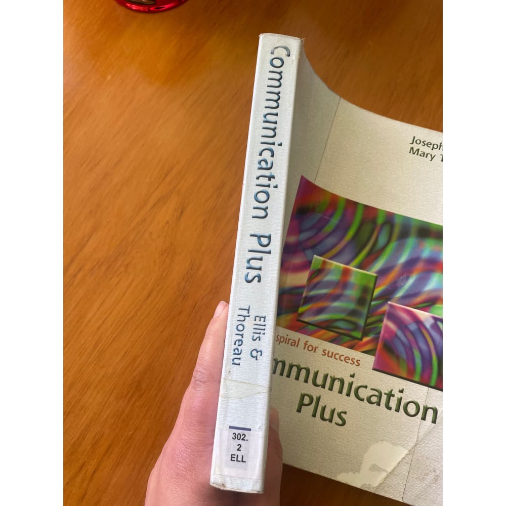 Communication plus - a spiral for success - print books book - communication - condition: used - education printed media