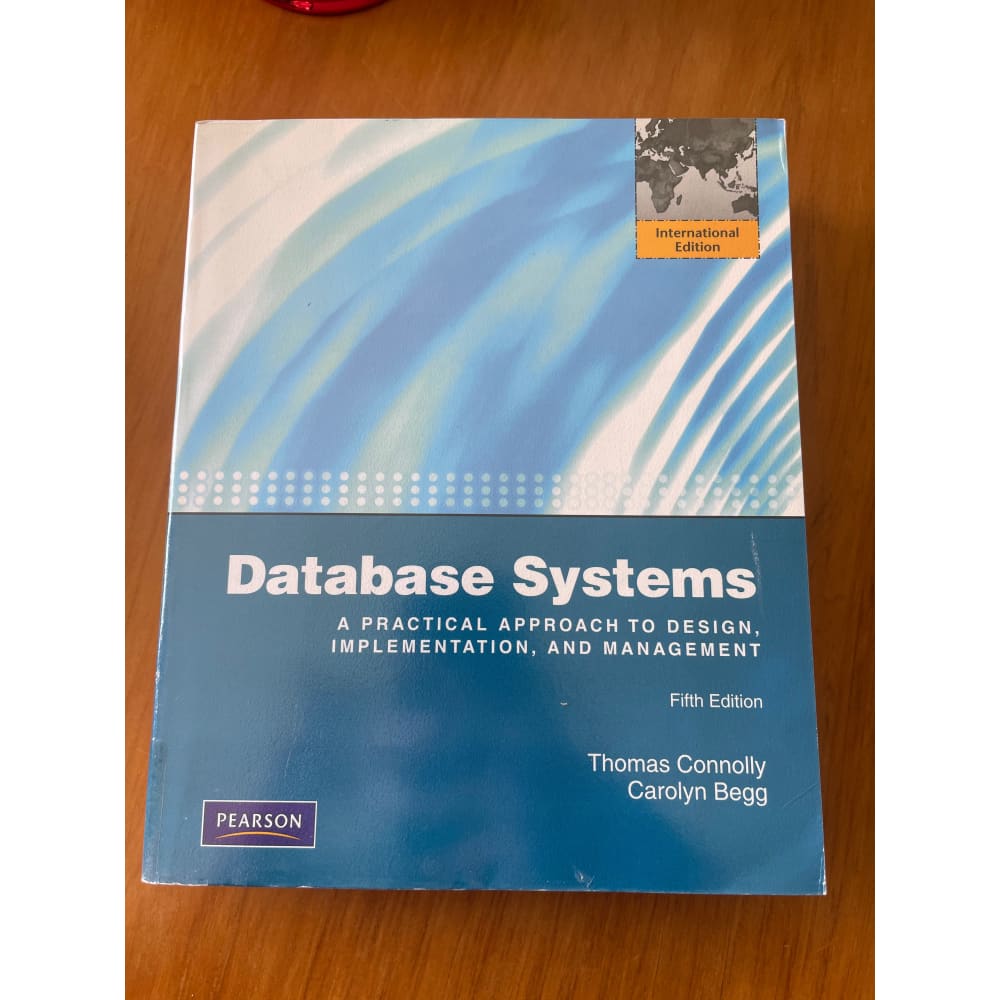Database systems - thomas connolly & carolyn begg - print books book - condition: used - non-fiction - technology