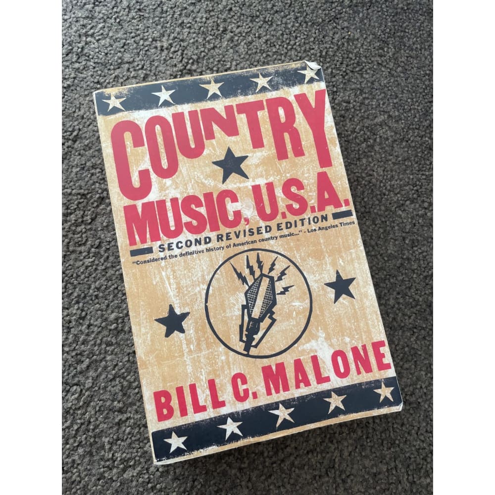 Country music u.s.a. - bill c. Malone - print books book - condition: used - music - non-fiction printed media